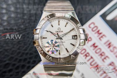 VK Factory Omega Constellation Stainless Steel Band Roman Markers Bezel 38mm 8500 Automatic Watch